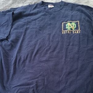 Team Apparel Notre Dame Navy Tee